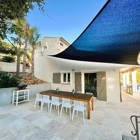 La Mandragora, Belle Pour 6 Personnes Avec Piscine A Debordement Et Vue A וילה לה-לונד-לה-מורה